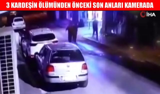Kocaeli’de sahilde ölü bulunan 3 kardeşin son görüntüleri ortaya çıktı