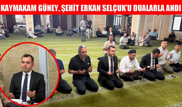 Hasköy’de Şehit Erkan Selçuk anısına mevlit programı düzenlendi