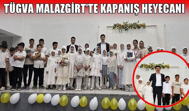 TÜGVA Malazgirt İlçe Temsilciliği’nden coşkulu yıl sonu kapanışı