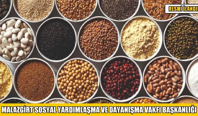 GIDA ÜRÜNLERİ SATIN ALINACAKTIR