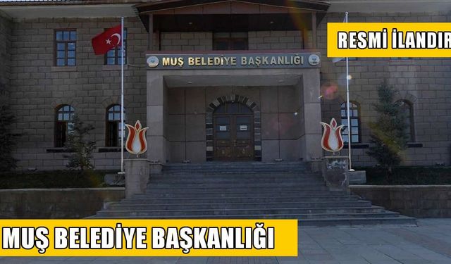 MUŞ BELEDİYESİ MALİ HİZMETLER MÜDÜRLÜĞÜ
