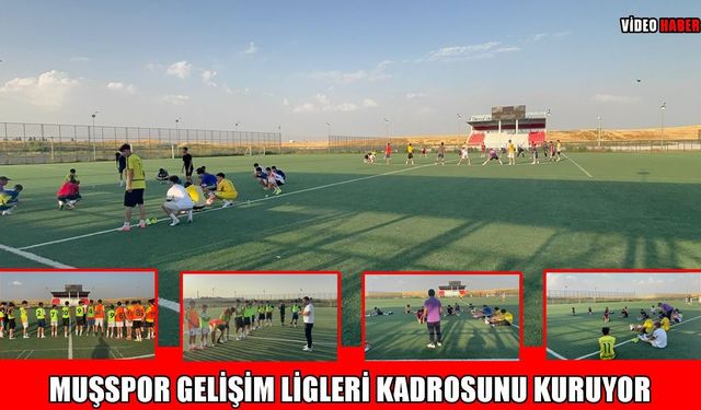 Muşspor'da Gelişim Ligleri için geri sayım: Son tur başladı
