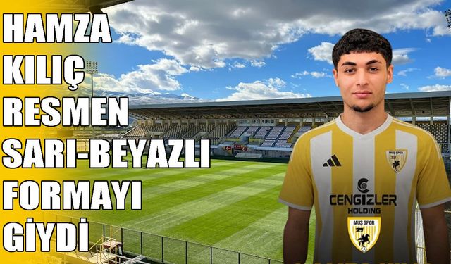Muşspor’dan hücum hattına genç takviye