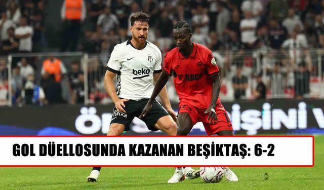 Beşiktaş, Çorum FK’yı 6-2 mağlup etti