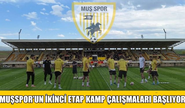Muşspor’da Afyonkarahisar kampı bugün başlıyor