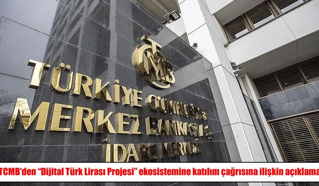 TCMB’den Dijital Türk Lirası açıklaması: 23 proje üçüncü aşamaya geçti