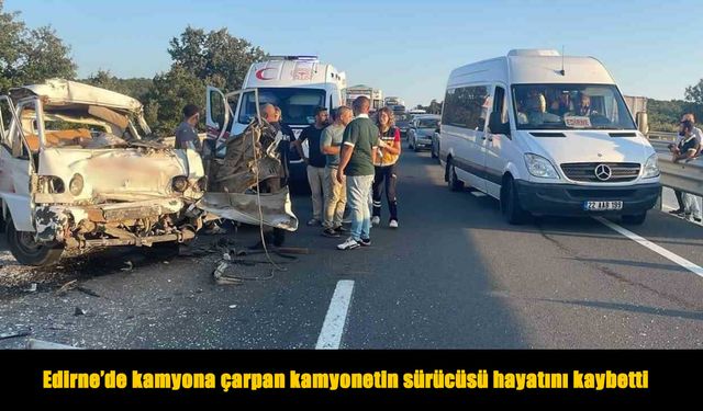 Keşan’da Feci Kaza! Hastaneden Acı Haber Geldi