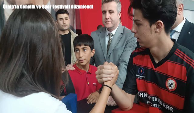 Özalp’ta Gençlik ve Spor Festivali düzenlendi