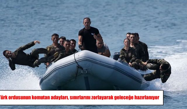3 bin 200 harbiyeli geleceğin komutanları olmak için zorlu eğitimden geçiyor