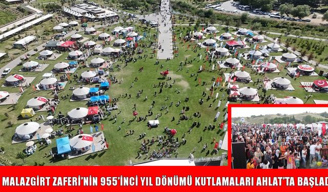 Malazgirt Zaferi’nin 955. yılı Ahlat’ta mehter ve gösterilerle başladı