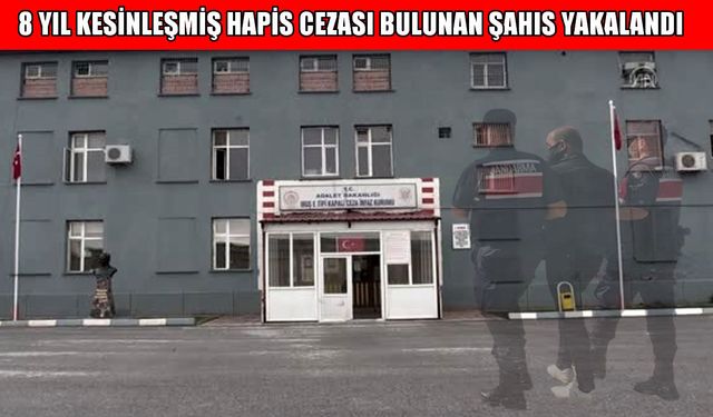Muş’ta 8 yıl hapis cezası bulunan firari jandarmadan kaçamadı