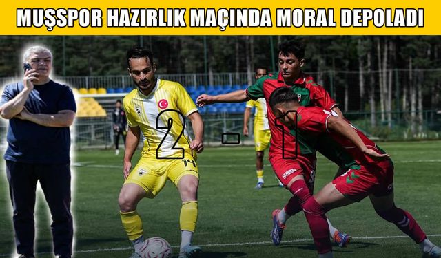 Muşspor, Karşıyaka’yı 2-1 mağlup etti