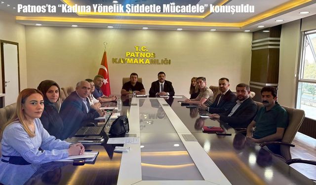 Patnos’ta "Kadına Yönelik Şiddetle Mücadele" konuşuldu