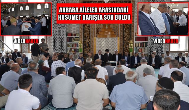 Muş’ta 1 kişinin öldüğü akraba kavgasında barış sağlandı