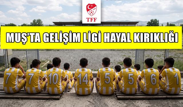 TFF Gelişim Ligleri Listesi’nde Muş’tan amatör takım yok!