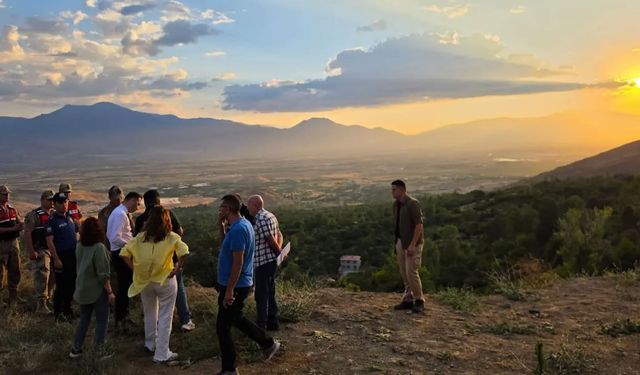 Üzümlü’de heyelan bölgesi kameralarla 24 saat izleniyor