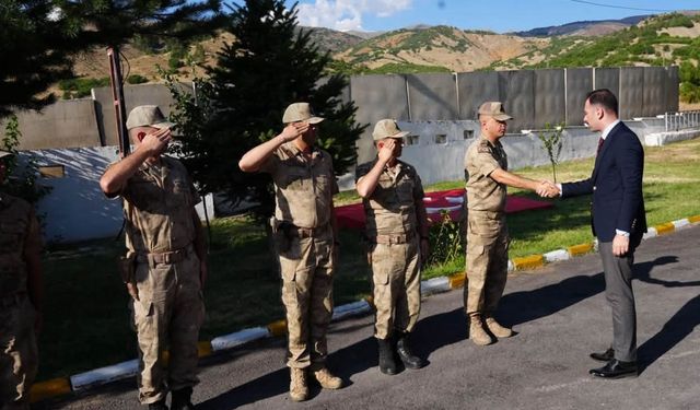 Kaymakam güvenlik çalışmalarını inceledi