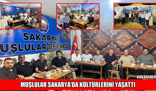 Sakarya’da kültür festivaline Muş damgası