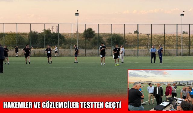 Muş’ta hakemler yeni sezona hazırlanıyor