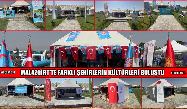 Malazgirt’te kültür buluşması: Farklı şehirlerin ürünleri tanıtıldı