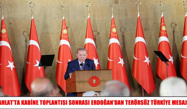 Cumhurbaşkanı Erdoğan’dan Ahlat’ta tarihi mesaj: "Terörsüz Türkiye süreci çok ciddi güç kazandı"