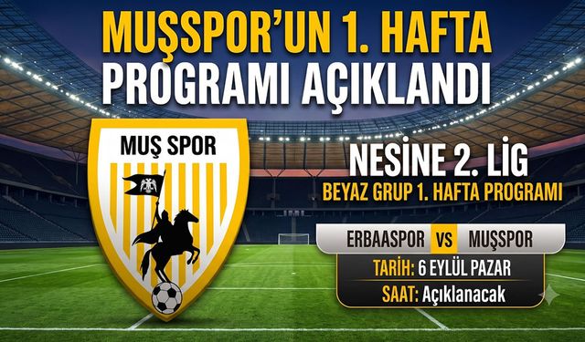 Muşspor’un ilk maç saati kontrole takıldı
