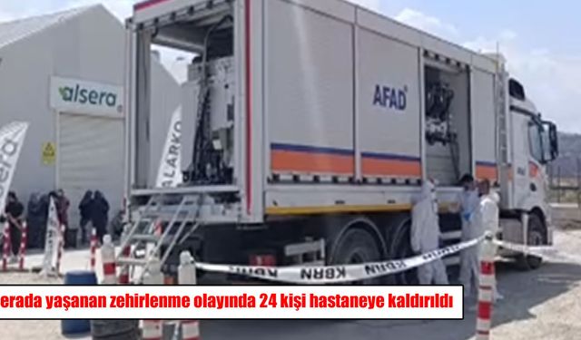 Afyonkarahisar’da serada zehirlenme: Hastaneye kaldırılanların sayısı 24’e yükseldi
