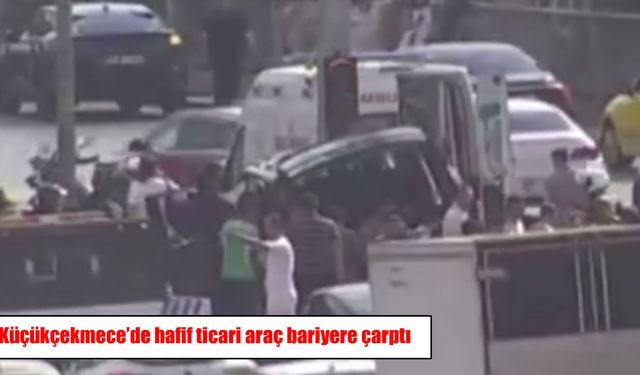 Yaz kursuna giden çocukları taşıyan araç bariyerlere çarptı: 13 yaralı