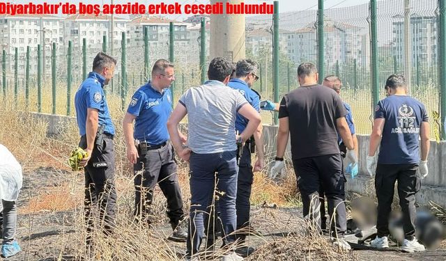 Diyarbakır’da boş arazide erkek cesedi bulundu