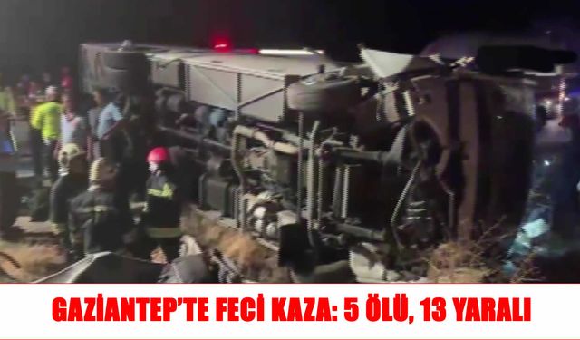Nurdağı’nda can pazarı: 5 kişi hayatını kaybetti, 13 yaralı