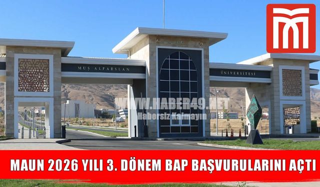 MAUN’dan bilimsel projelere 200 bin TL'ye kadar destek