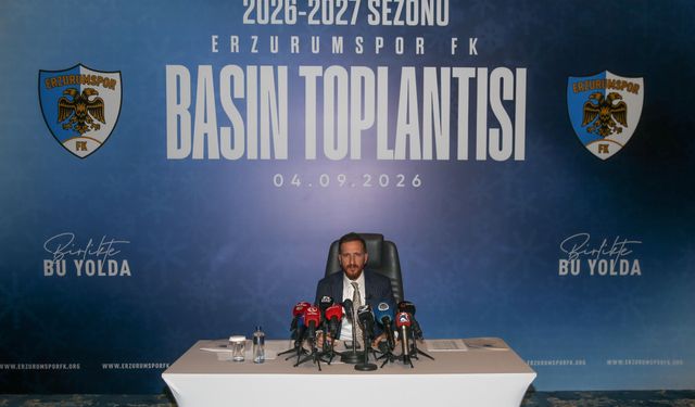 Erzurumspor FK, Süper Lig'de başarılı bir sezon hedefliyor