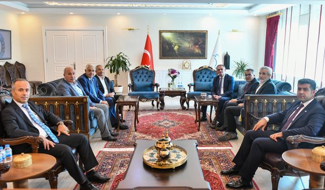Van’ın Geleceği Platformu’ndan Vali Balcı’ya ziyaret