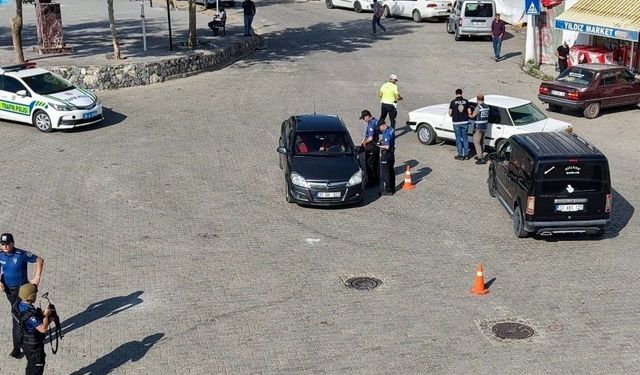 Alacakaya’da emniyet ekiplerinden geniş kapsamlı şok uygulama