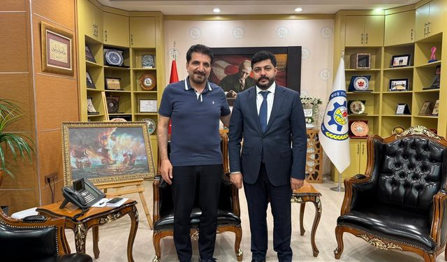 Saha ziyaretlerini sürdüren Şenol Arslan: "Üyelerimize ulaşmaya devam ediyoruz"