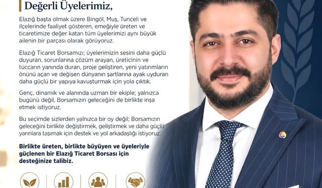 Şenol Arslan: Borsamızın geleceğini birlikte inşa etmek istiyoruz