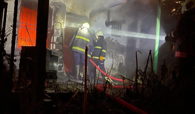 Elazığ’da ev yangını: 2 ölü