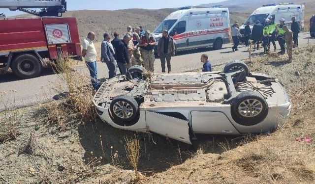 Van'da trafik kazası: 1 yaralı