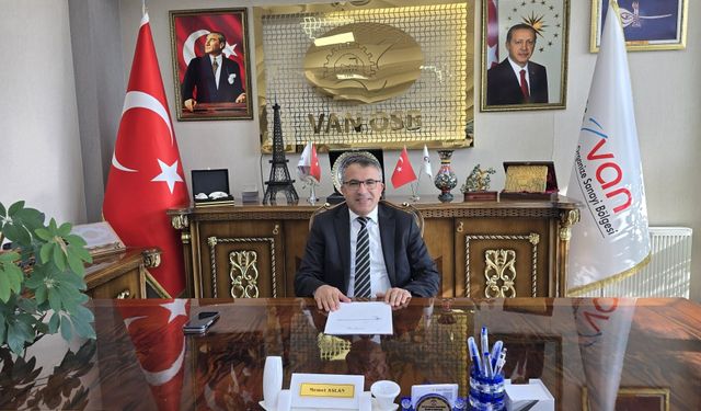 Van OSB Başkanı Memet Aslan: "Van-Şırnak yolu ve kesintisiz demiryolu kentimiz için zarurettir"