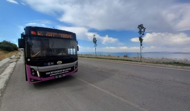 Van Sahil Yolu'na toplu taşıma talebi