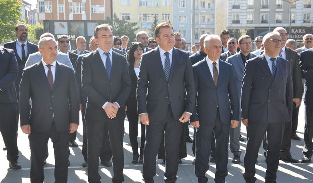 Kars’ta 56 bin 863 öğrenci ve 4 bin 89 öğretmen için yeni eğitim yılı başladı
