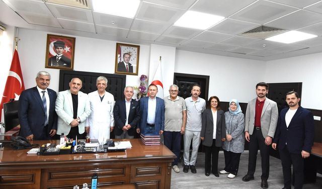 Erzurum Kent Konseyi’nden Başhekim Eroğlu’na ziyaret