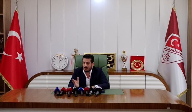 Elazığspor Basın Sözcüsü Koç: “Bu takımı şampiyon yapacağız”