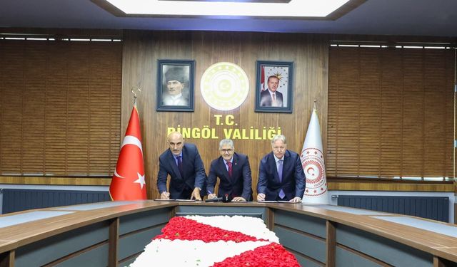 Bingöl’de ortaokula 27 milyon TL’lik kapalı spor salonu