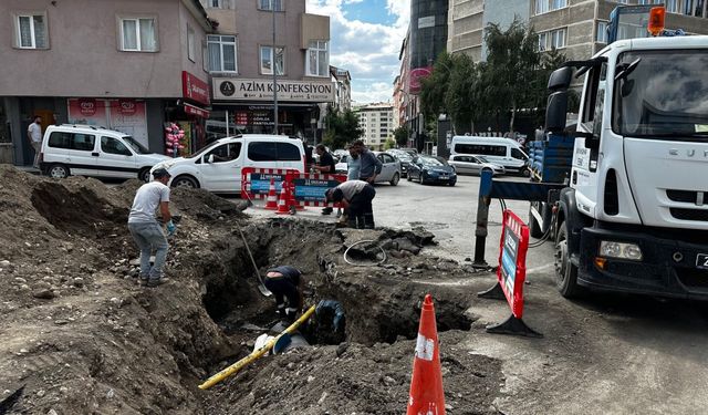 ESKİ’den Erzurum’da altyapı yenileme çalışması