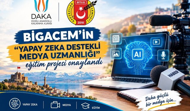 BİGACEM’in yapay zeka destekli medya eğitim projesi onaylandı