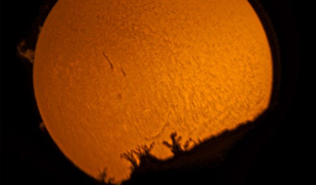 Bitlisli uzayseverler Güneş’i yakın markaja aldı