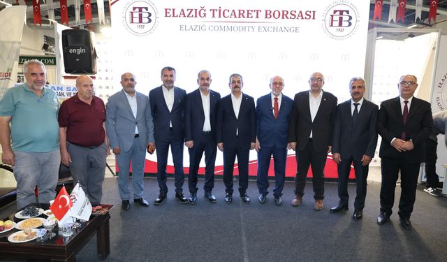 Elazığ Ticaret Borsası standı fuarda yoğun ilgi gördü