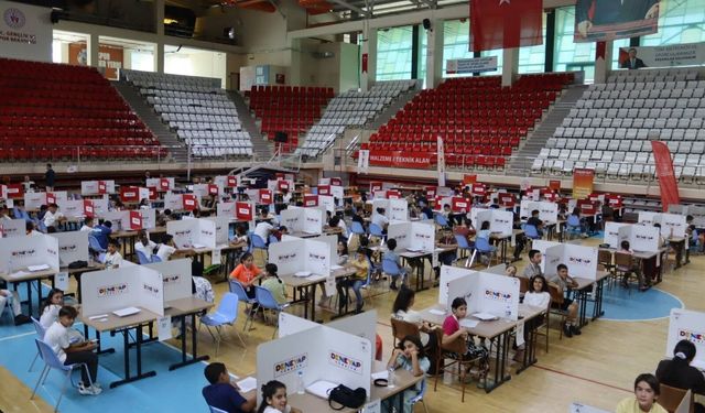 Erzincan’da Deneyap Teknoloji Atölyeleri uygulama sınavı yapıldı