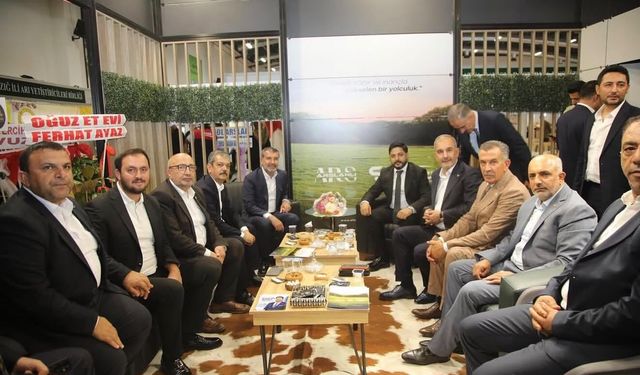 Şenol Arslan fuarı yoğun görüşme trafiğiyle tamamladı